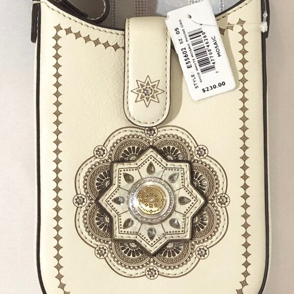 Brighton Mosaic Leather Phone Organizer - Picture 7 of 7